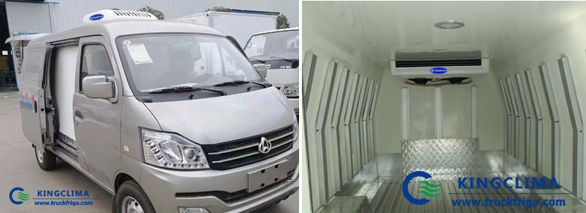 V-300 Van Refrigeration Unit Export to Italy for Converting a Frigo Van- KingClima